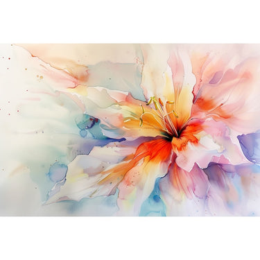 Watercolor Flower Painting